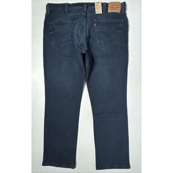 NWT $69.50 Levi's 511 Slim Stretch Jeans Side Zip Pocket Dark Blue Men’s 40x30 - Picture 3 of 8